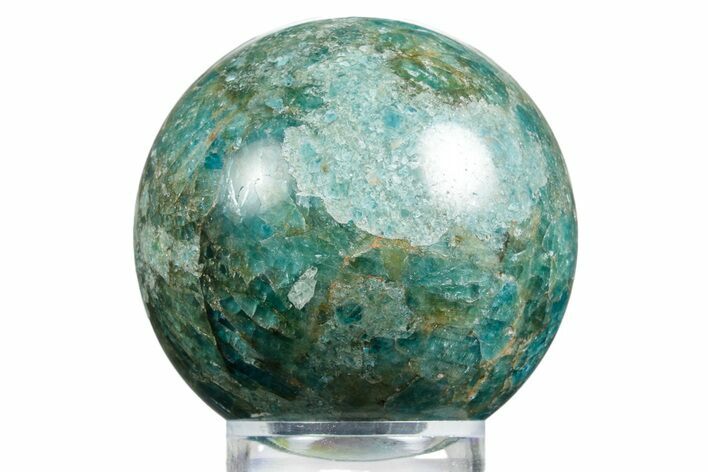 Bright Blue Apatite Sphere - Madagascar #334072